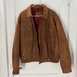 Vintage Levis Leather Jacket